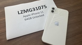 Good
													Apple iPhone 11 - Unlocked, White, 64 GB, A2111, photo 4 of 5