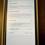 Mint Apple iPhone 16 - Unlocked, 128 GB, Black, A3081