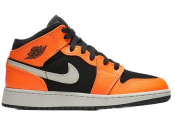 Jordan 1 Mid Black Cone (GS) for sale