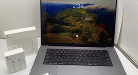 Good
													MacBook Pro 2021 - 16" - Apple M1 Pro 10-core, Gray, 1 TB, 32 GB, photo 1 of 12