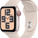 Fair Apple Watch SE 2nd Gen 40mm - Starlight, A2722 - GPS, Aluminum