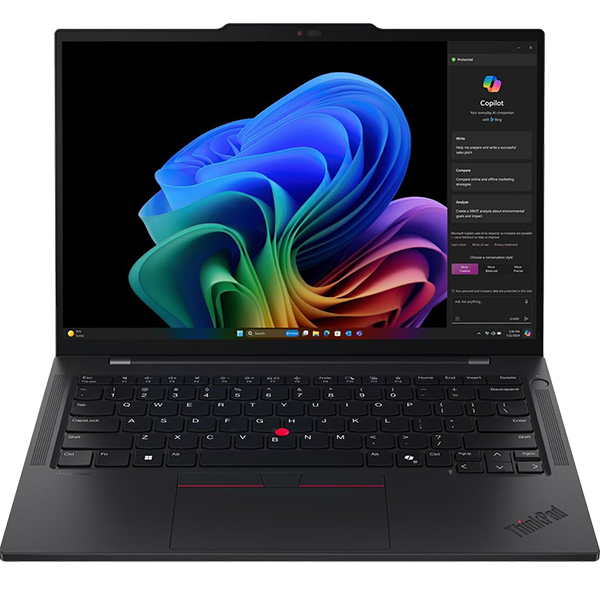 Lenovo ThinkPad T14s (Gen 6) - 1 TB, Black, 32 GB, Snapdragon X Elite