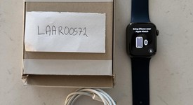 Good
													Apple Watch Series 7 45mm - Unlocked, Graphite, A2477 - Cellular, Stainless, photo 2 of 6