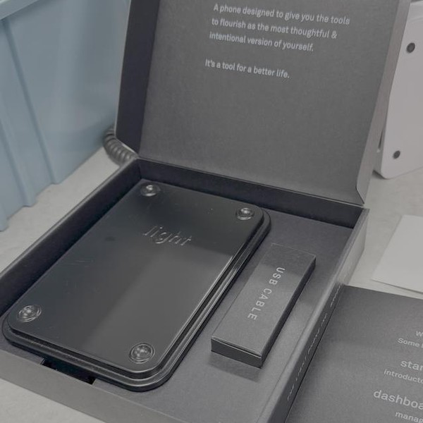 Light Phone 3 - Unlocked, Black, 128 GB, 6 GB