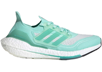 adidas Ultra Boost 21 White Acid Mint (Women's) for sale