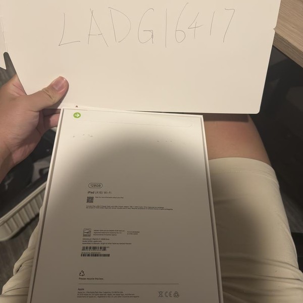 Apple iPad 11th Gen - Wi-Fi, 128 GB, Blue, A3354