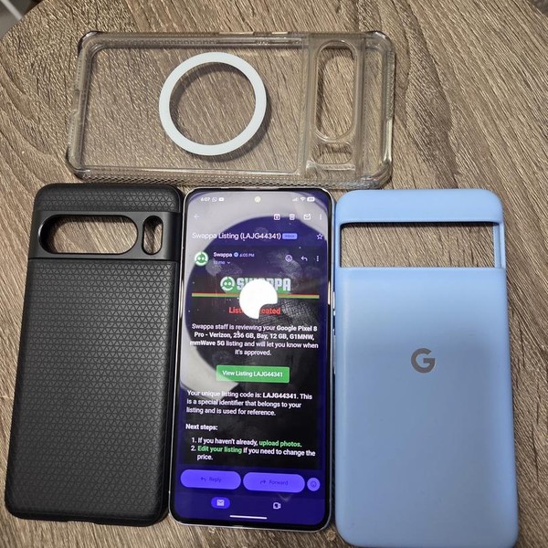 Google Pixel 8 Pro - Verizon, 256 GB, Bay, 12 GB, G1MNW, mmWave 5G