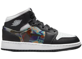 Jordan 1 Mid Hologram (GS) for sale