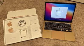 Mint
													MacBook Air 2020 - 13" - Apple M1, Gold, 256 GB, 8 GB, photo 1 of 10