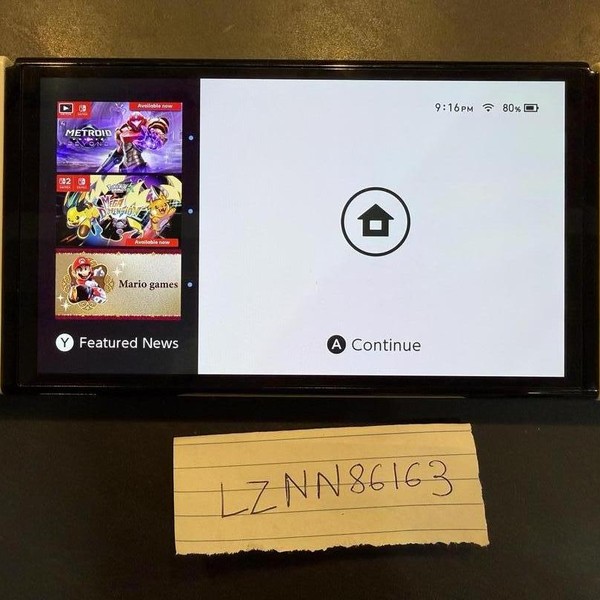 Nintendo Switch - OLED - 64 GB, White