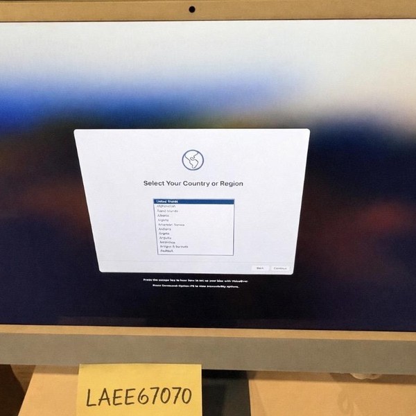 iMac 2023 24 inch - 256 GB, Blue, 8 GB, Apple M3, WiFi Only, 8-core GPU