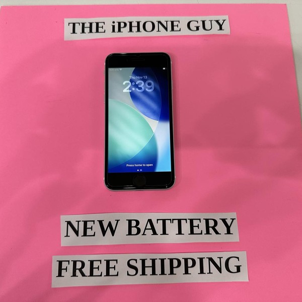 Apple iPhone SE 2nd Gen 2020 - Unlocked, 256 GB, White, A2275