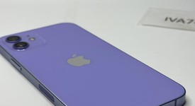 Good
													Apple iPhone 12 - Unlocked, Purple, 256 GB, A2172, photo 3 of 7