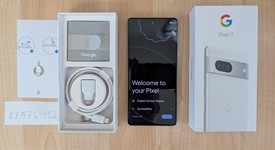 Good
													Google Pixel 7 - Unlocked, Snow, 128 GB, 8 GB, GVU6C, Sub-6 5G, photo 1 of 6