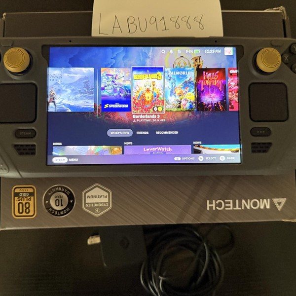 Steam Deck OLED - 512 GB, Black, 16 GB, AMD