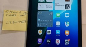 Good
													Apple iPad Mini 6th Gen - Unlocked, Gray, 256 GB, A2568, photo 6 of 6