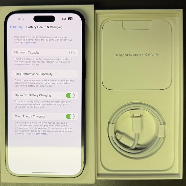 Apple iPhone 14 Pro Max - Unlocked, 256 GB, Black, A2651