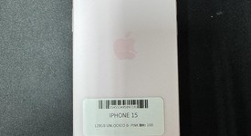 Fair
													Apple iPhone 15 - Unlocked, Pink, 128 GB, A2846, photo 1 of 6