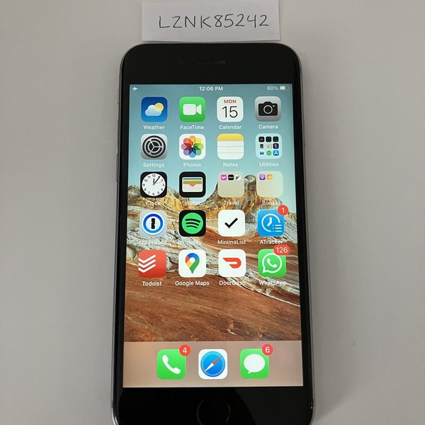 Apple iPhone 6S - Unlocked, 64 GB, Grey, A1633