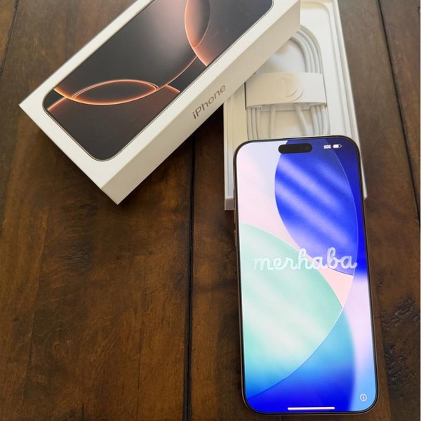 Apple iPhone 16 Pro Max - Unlocked, 256 GB, Desert, A3084