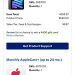 Mint Apple iPad Mini (7th Gen) - Verizon, 256 GB, Gray, A2995