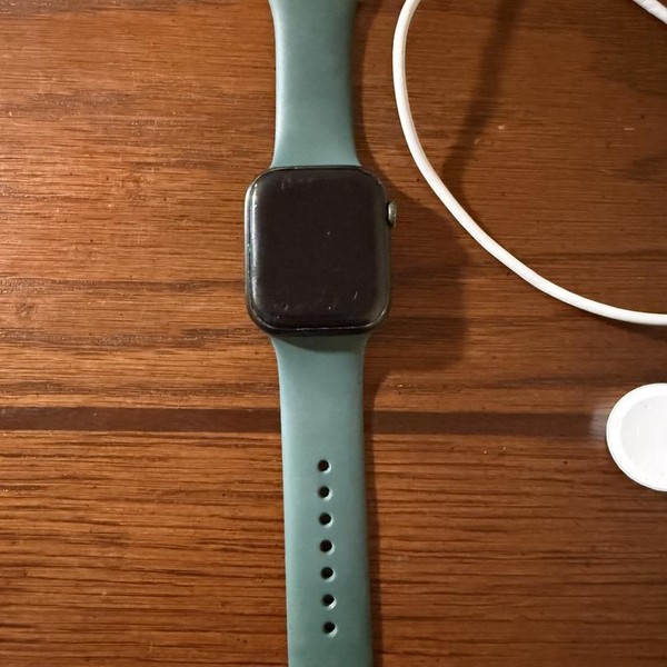 Apple Watch Series 7 45mm - Unlocked, Green, A2477 - Cellular, Aluminum