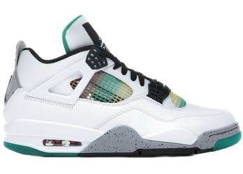 Jordan 4 Retro Lucid Green Rasta (Women's) for sale