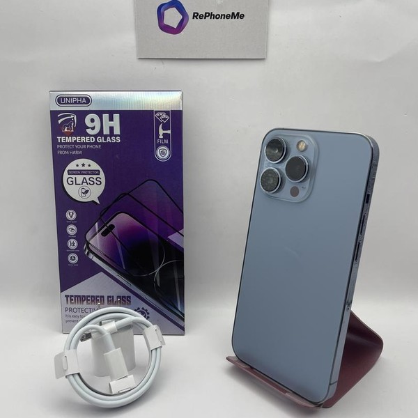 Apple iPhone 13 Pro - Unlocked, 128 GB, Sierra Blue, A2483