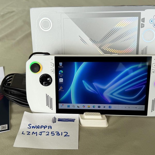 Asus ROG Ally 7 inch - Z1 Extreme, White, 512 GB, 16 GB, Ryzen Z1 Extreme