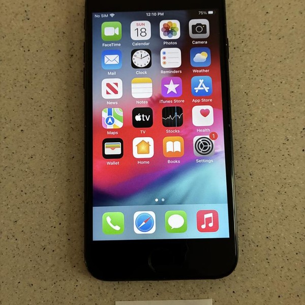 Apple iPhone 7 - Unlocked, 128 GB, Black, A1660