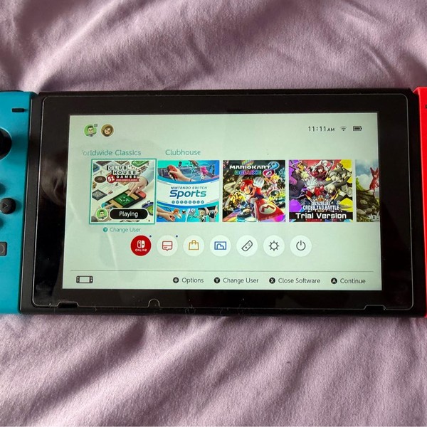 Nintendo Switch - Red & Blue, 32 GB
