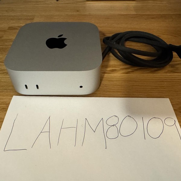 Mac Mini 2024 - 512 GB, 16 GB, Apple M4