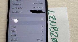 Good
													Apple iPhone 12 Pro - Unlocked, Pacific Blue, 256 GB, A2341, photo 3 of 6