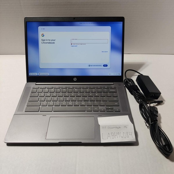 HP Chromebook 14B - 128 GB, 4 GB, Intel Core i3