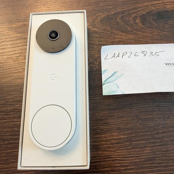 Google Nest Doorbell 2nd Gen (Wired) - White
