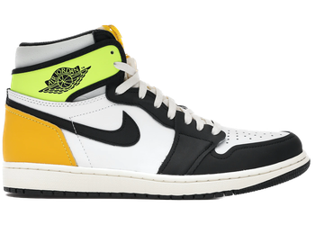 Jordan 1 Retro High White Black Volt University Gold for sale