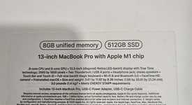 Mint
													MacBook Pro 2020 - 13" - Apple M1, Gray, 512 GB, 8 GB, photo 4 of 10