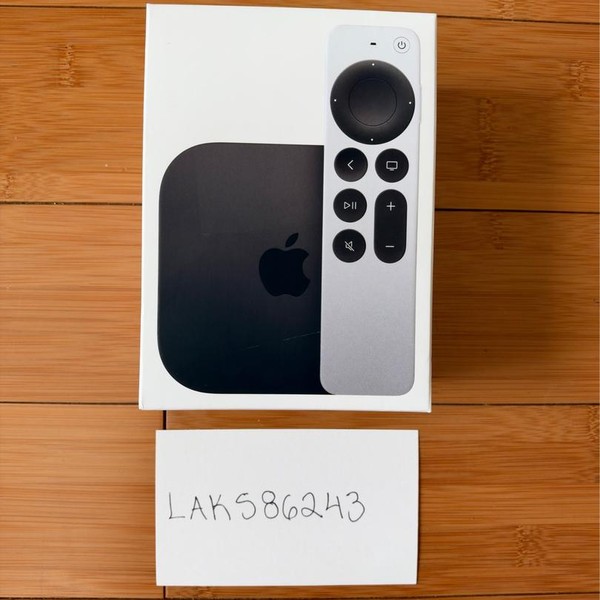 Apple TV 4k 3rd Gen (2022) - 128 GB, Wi-Fi + Plus Ethernet