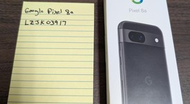 New
													Google Pixel 8a - Unlocked, Obsidian, 128 GB, 8 GB, GKV4X, Sub-6 5G, photo 1 of 4