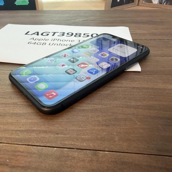 Apple iPhone 11 - Unlocked, 64 GB, Black, A2111