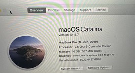Mint
													MacBook Pro 2019 - 16" - I7, Silver, 512 GB, 16 GB, photo 3 of 11