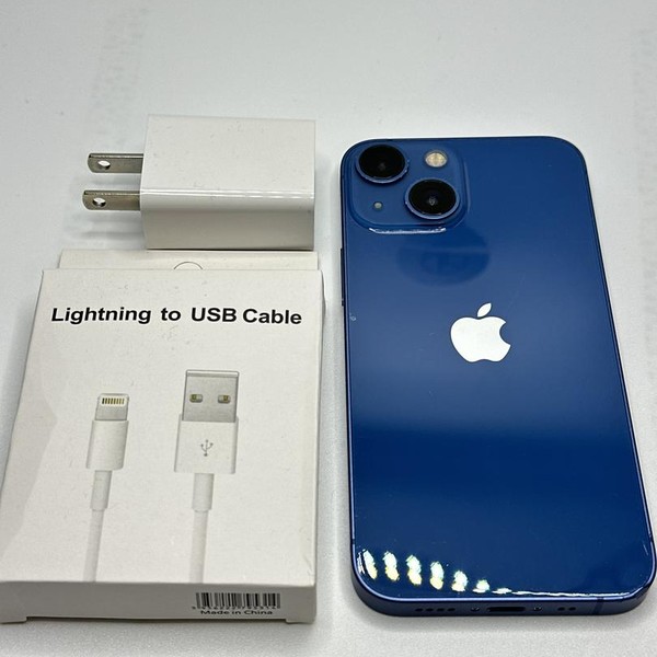 Apple iPhone 13 Mini - Unlocked Non-US, 256 GB, Blue, A2628