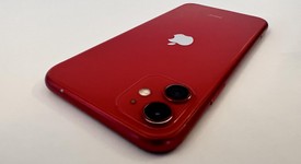 Fair
													Apple iPhone 11 - Unlocked, Red, 64 GB, A2111, photo 1 of 24