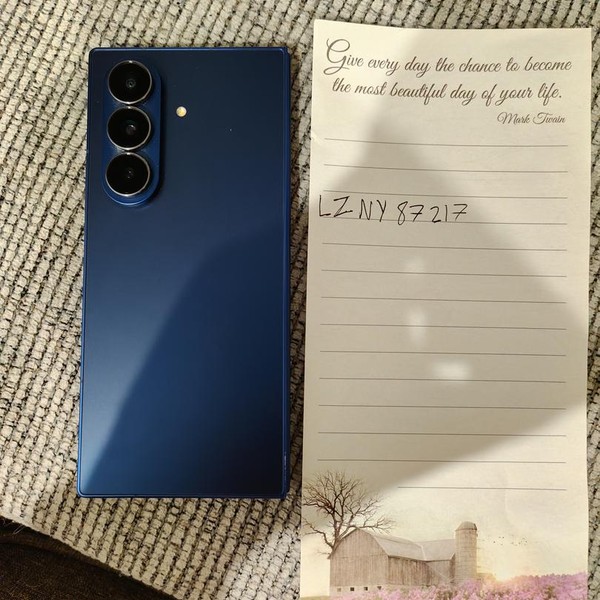 Samsung Galaxy Z Fold7 - Unlocked, 512 GB, Blue Shadow, 12 GB, SM-F966U1