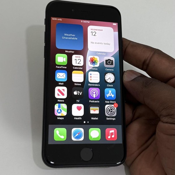 Apple iPhone SE 2nd Gen 2020 - Unlocked, 64 GB, Black, A2275