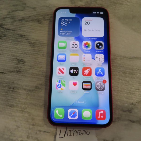 Apple iPhone 13 Mini - Unlocked, 128 GB, Red, A2481
