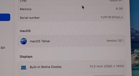 Good
													MacBook Air 2020 - 13" - Apple M1, Gray, 256 GB, 8 GB, photo 3 of 9