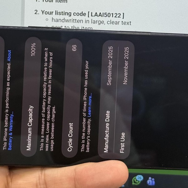 Apple iPhone Air - Unlocked, 256 GB, Space Black, A3260