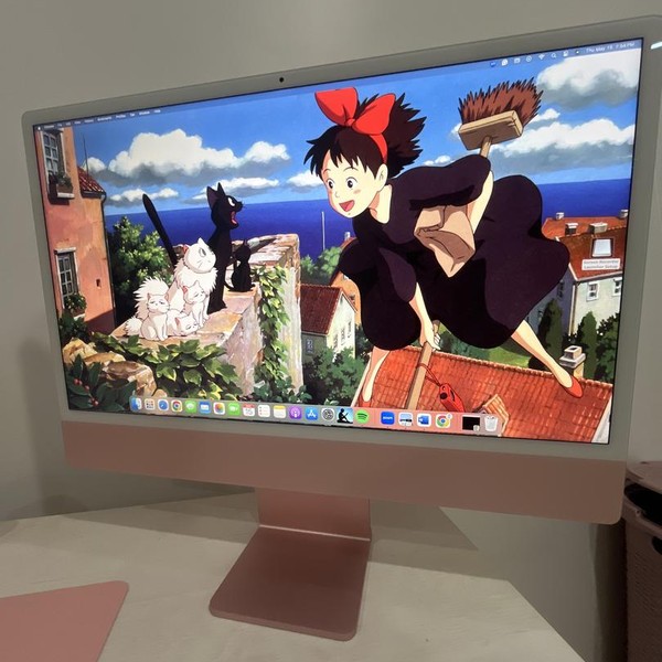 iMac 2021 24 inch - 256 GB, Pink, 8 GB, Apple M1