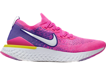 Nike Epic React Flyknit 2 Laser Fuchsia White (Women's) for sale